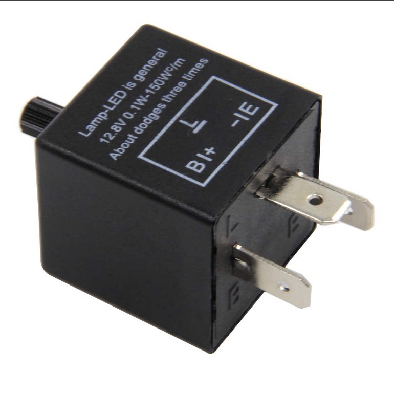 LED electronic flasher locomotive car flash direction lamp with CF13 adjustable flash relay