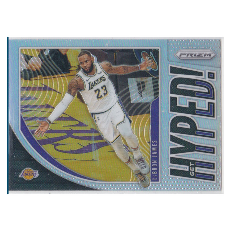 Star Card Lebron James Hyped Refraction Panini 19-20 Prizm # 2