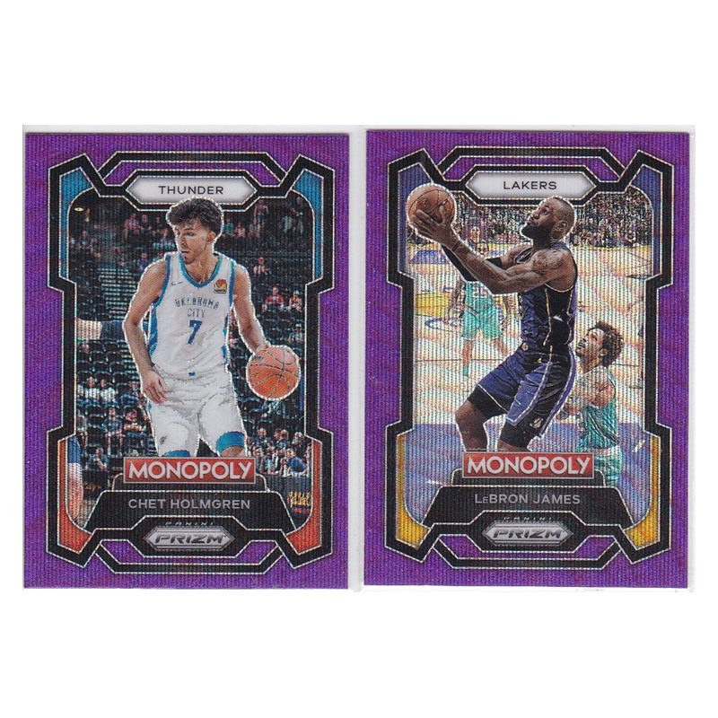 Star Card Homgren Lebron James Purple Ripple Refraction Panini 23-24 Prizm Star Card Homgren Lebron James Purple Ripple Refraction Panini 23-24 Prizm