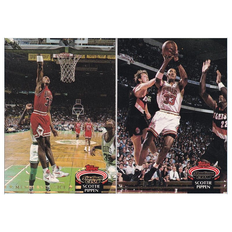 Nba Star Scottie Pippen Topps 1992