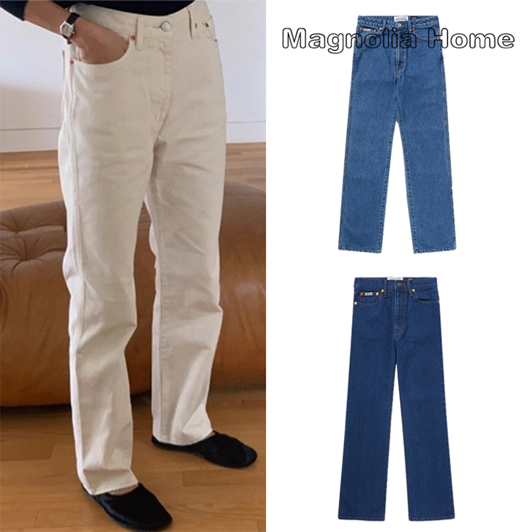 Buyer's Boutique Genuine In-Stock Urbanic30 Casual Pants 23 Winter New Korean Style Comfortable Versatile High-Waisted Jeans