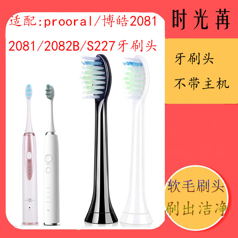Adapted prooral bogho electric toothbrush brush head RTS2081 2082 2082B S227 toothbrush replacement head