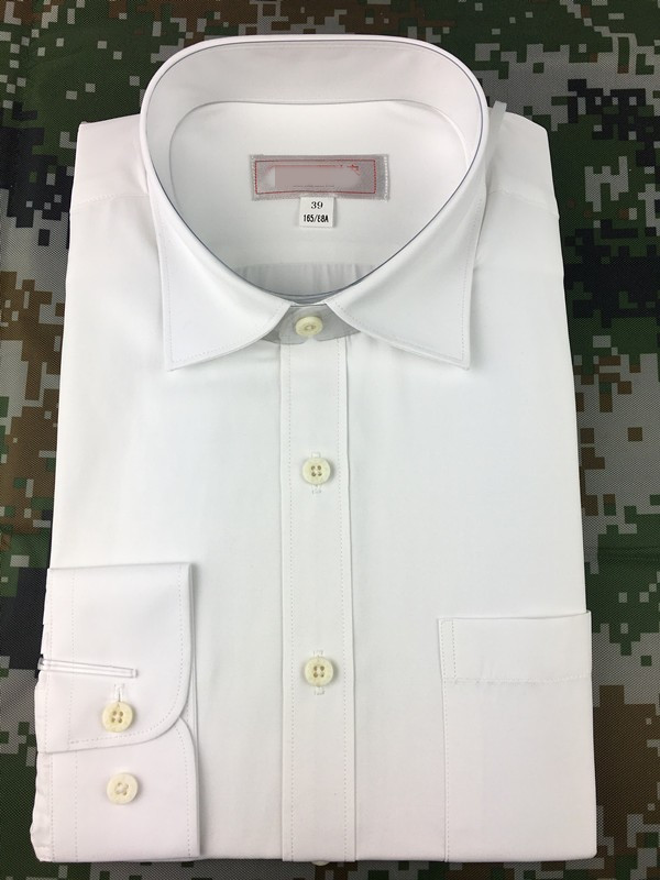 Gown White Inner Lining Protocol Uniform Honor Guard Duty Sea White Inner Lining Flag-raising Class Shirt