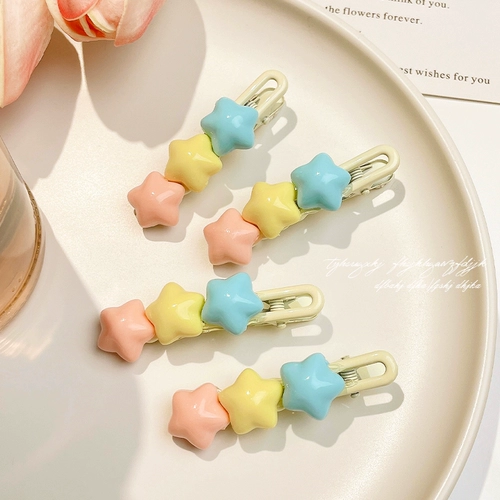 Милая заколка для волос, заколка-крабик, аксессуар для волос, шпильки для волос, челка, 2 карат, коллекция 2023