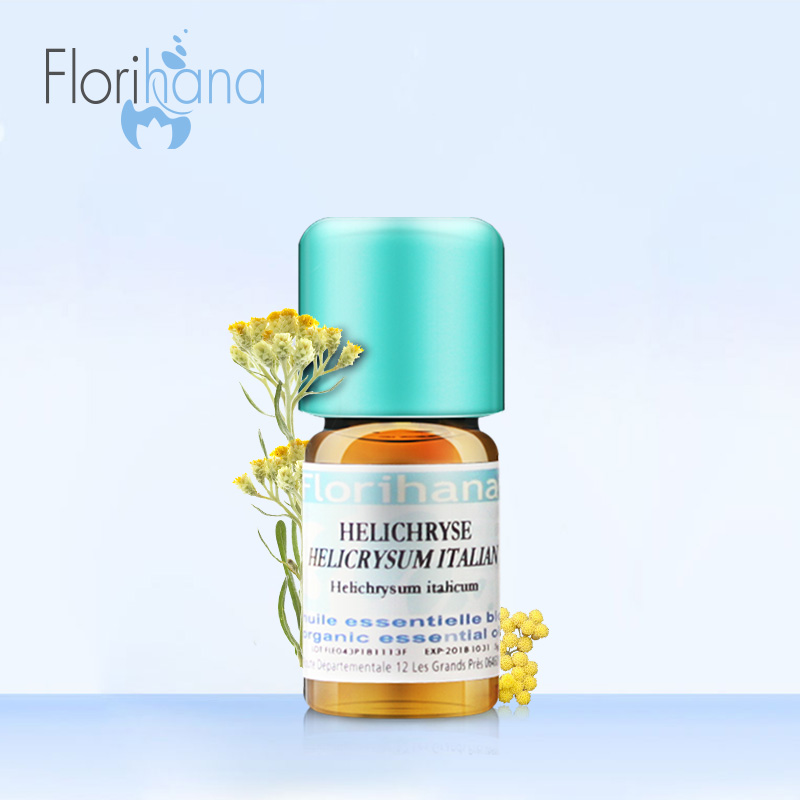 Florihana意大利蜡菊永久花精油去黑眼圈控油保湿按摩香薰护肤5g