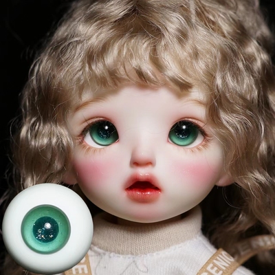 taobao agent SD/BJD doll boutique glass eye beads 3 cents 4 cents and 6 points. Was with eyes 12/14/16mm small iris/G88