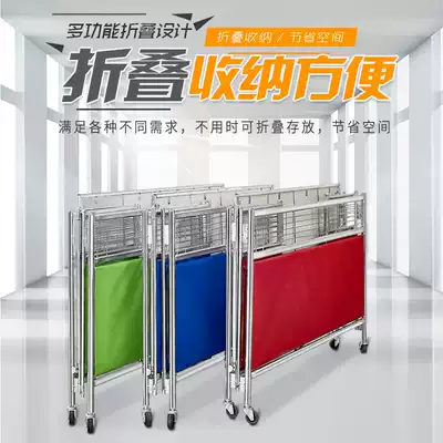 Supermarket promotional car display rack Folding promotional float shelf Special car dump cargo racing clothing promotional table display rack