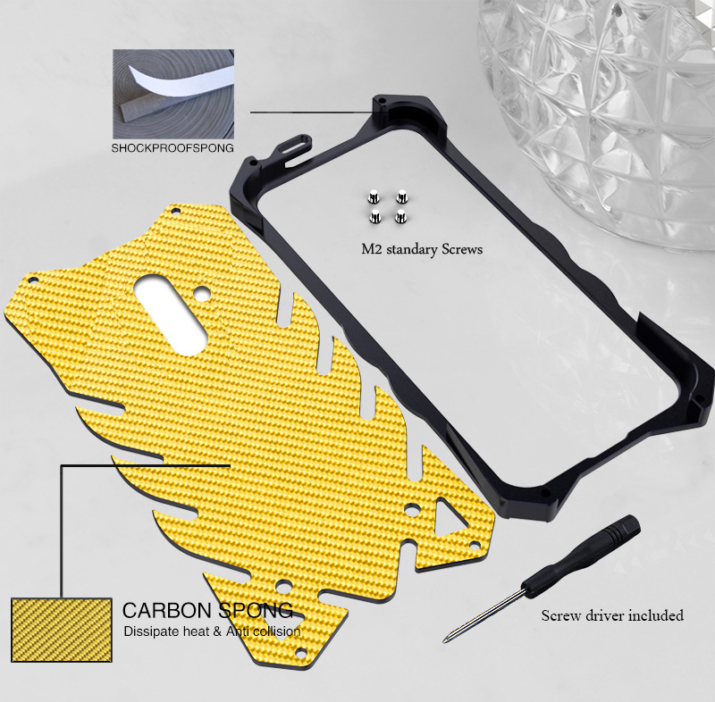 SIMON New THOR II Aviation Aluminum Alloy Shockproof Armor Metal Case Cover for Huawei Honor 20i & Huawei Honor 20 Lite