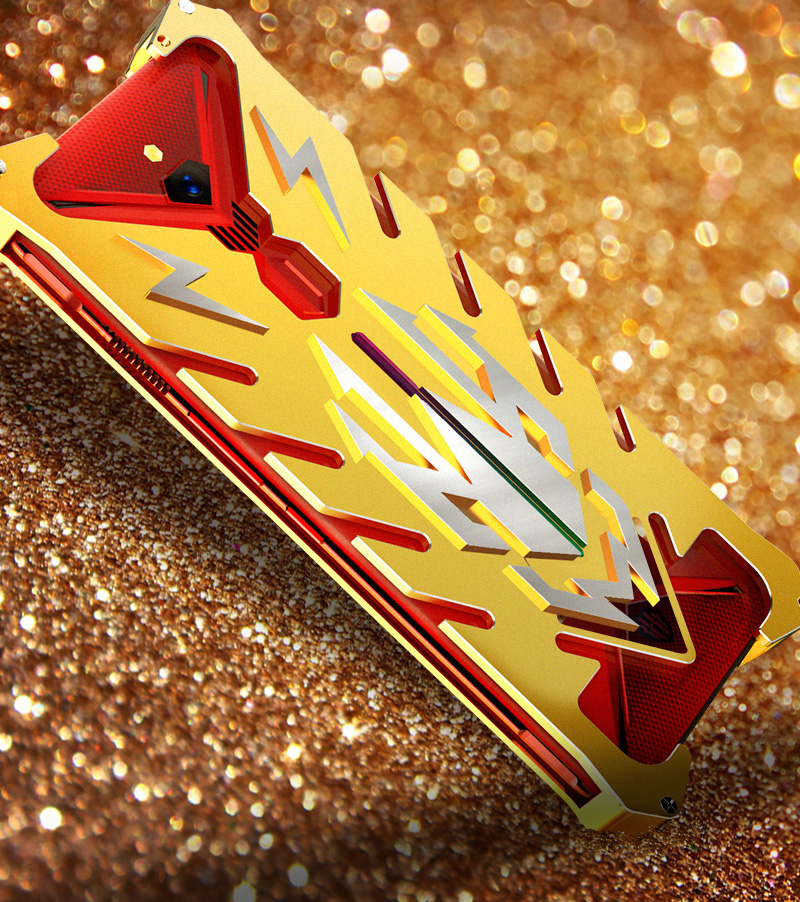 SIMON New THOR II Aviation Aluminum Alloy Shockproof Armor Metal Case Cover for nubia Red Magic 3