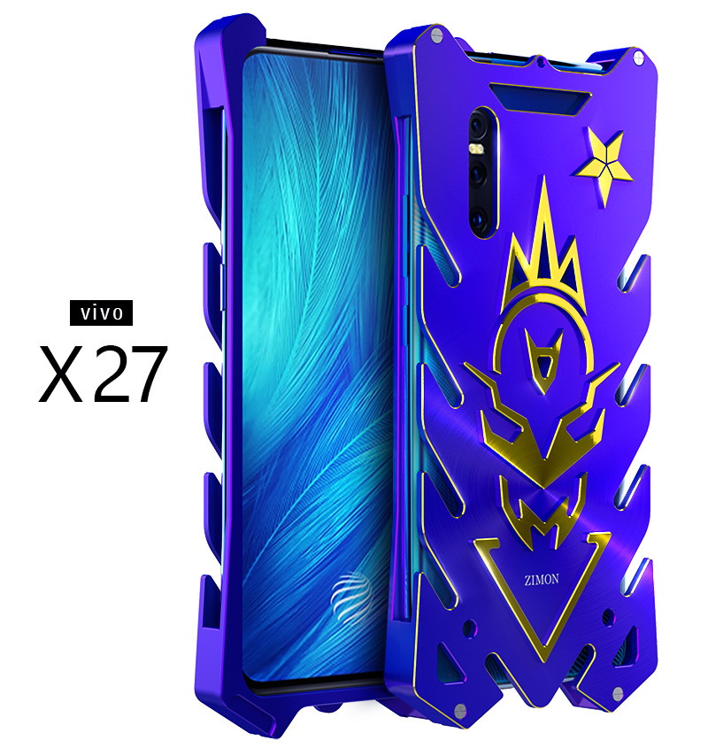 SIMON New THOR II Aviation Aluminum Alloy Shockproof Armor Metal Case Cover for vivo X27