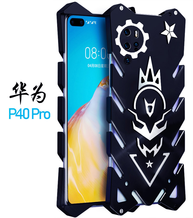 SIMON New THOR II Aviation Aluminum Alloy Shockproof Armor Metal Case Cover for Huawei P40 Pro & Huawei P40