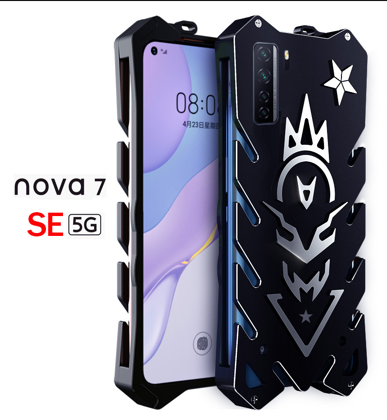 SIMON New THOR II Aviation Aluminum Alloy Shockproof Armor Metal Case Cover for Huawei nova 7 Pro & Huawei nova 7 & Huawei nova 7 SE