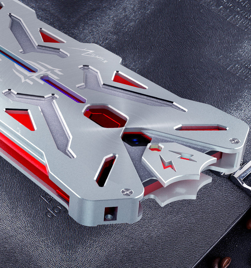 SIMON THOR Aviation Aluminum Alloy Shockproof Armor Metal Case Cover for nubia Red Magic Mars & nubia Red Magic