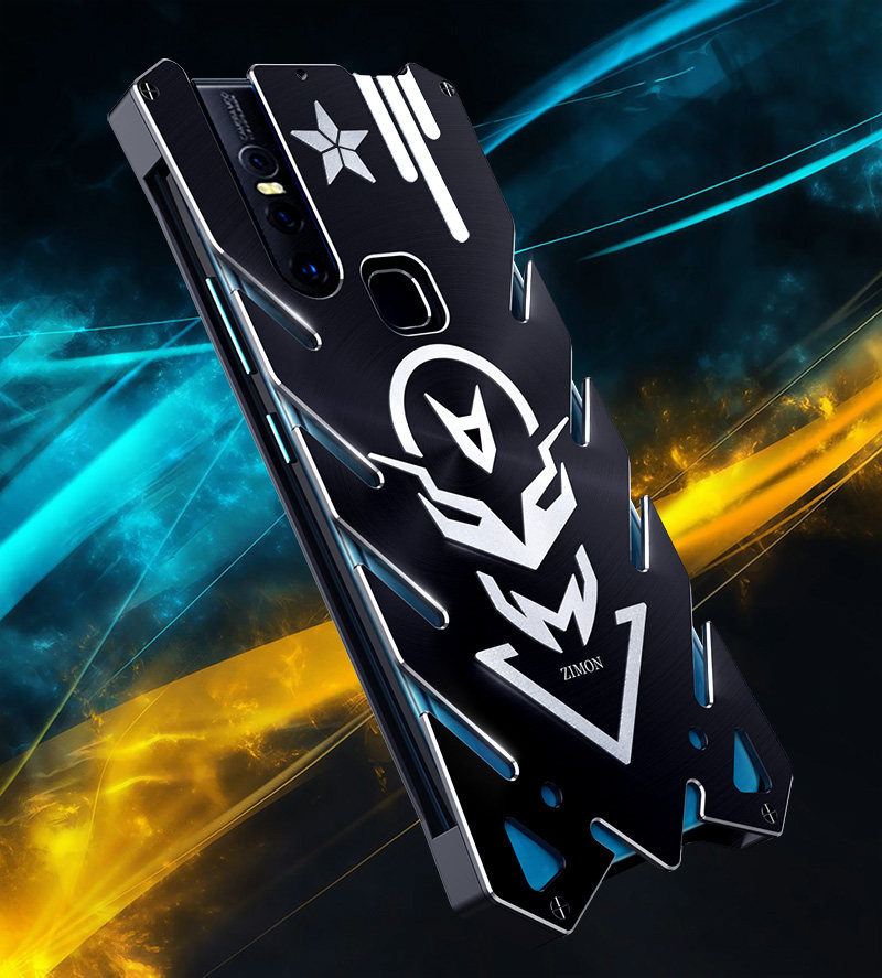 SIMON New THOR II Aviation Aluminum Alloy Shockproof Armor Metal Case Cover for vivo S1 & vivo V15