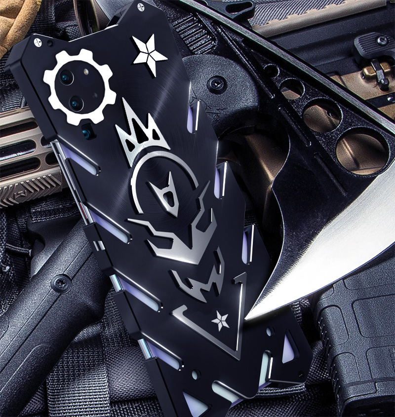 SIMON New THOR II Aviation Aluminum Alloy Shockproof Armor Metal Case Cover for Huawei Honor 30 Pro & Huawei Honor 30 & Huawei Honor 30S