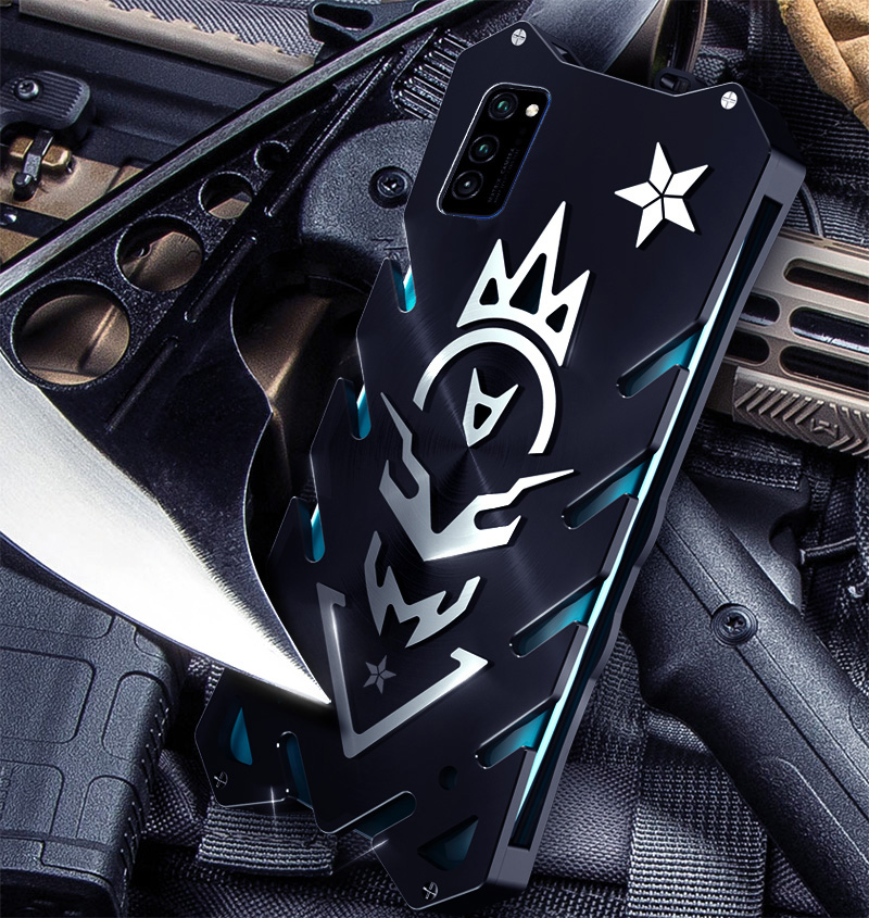 SIMON New THOR II Aviation Aluminum Alloy Shockproof Armor Metal Case Cover for Huawei Honor 30 Pro & Huawei Honor 30 & Huawei Honor 30S