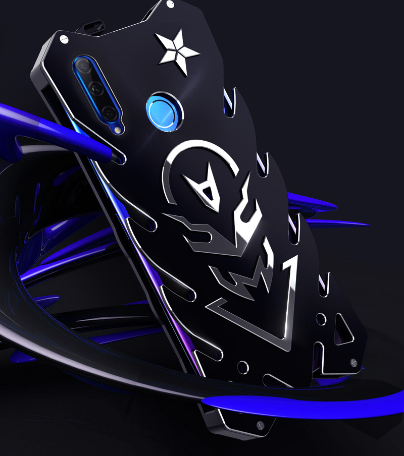 SIMON New THOR II Aviation Aluminum Alloy Shockproof Armor Metal Case Cover for Huawei Honor 20i & Huawei Honor 20 Lite