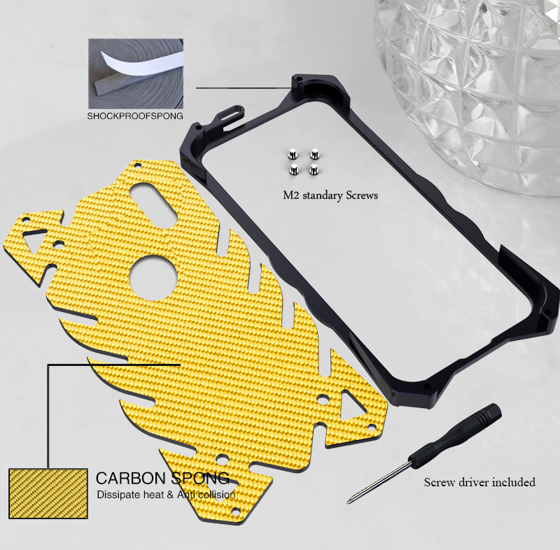 SIMON New THOR II Aviation Aluminum Alloy Shockproof Armor Metal Case Cover for Xiaomi Mi 9 & Xiaomi Mi 9 SE