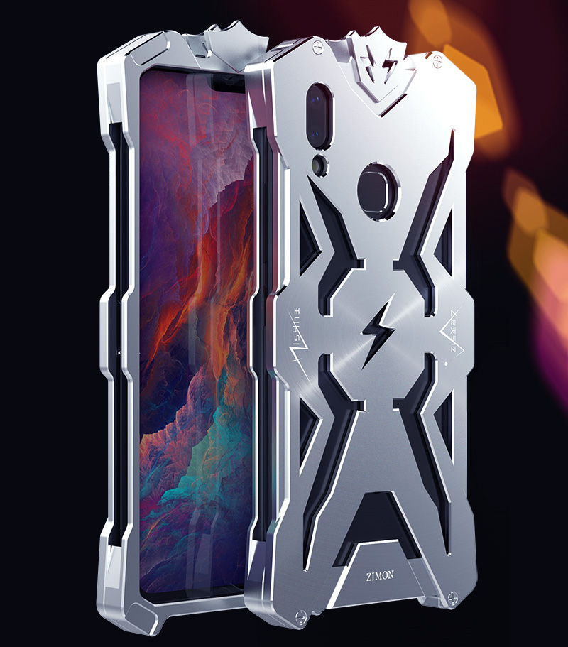 SIMON THOR Aviation Aluminum Alloy Shockproof Armor Metal Case Cover for vivo X21 & vivo X21 UD