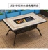 Bàn ghế ngoài trời BBQ Bàn ghế ngoài trời Ban công Biệt thự Sân vườn Bàn ngoài trời Giải trí ngoài trời Bàn nhôm đúc kết hợp Bàn ghế - Bàn ghế ngoài trời / sân ban ghe ban cong Bàn ghế ngoài trời / sân
