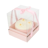 Детская коробка на день Святого Валентина, мусс, прозрачный пакет, 6 дюймовая, подарок на день рождения