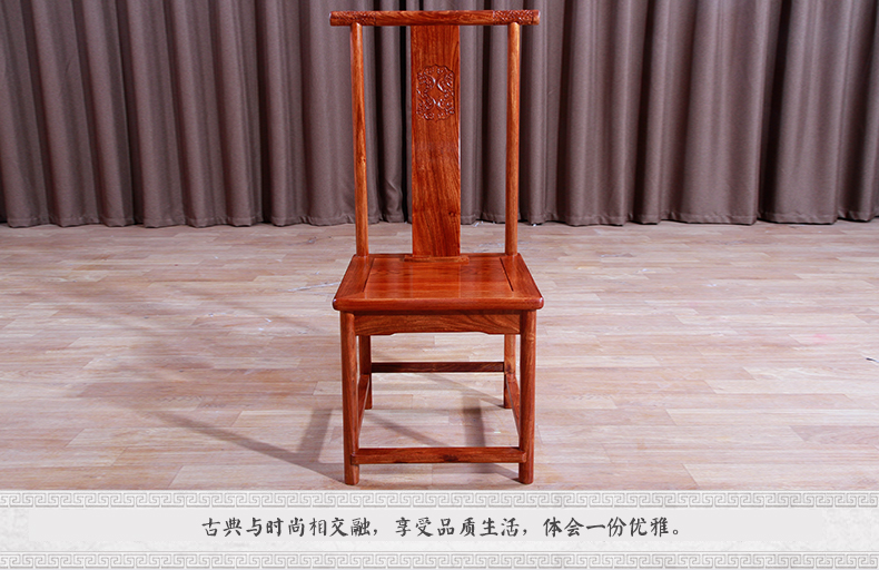 Jimei màu đỏ gỗ gụ đồ nội thất bằng gỗ hồng mộc bàn tròn Tianlong tám gỗ rắn Trung Quốc một bàn tám ghế kết hợp bàn ăn - Bộ đồ nội thất đồ gỗ thông minh