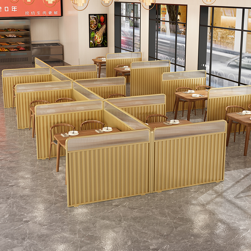 Wrought Iron Half-Height Industrial Style Partition for Bar, Restaurant, Hot Pot Restaurant, Fence, Long Rainbow Pattern Milk Tea Shop Guardrail