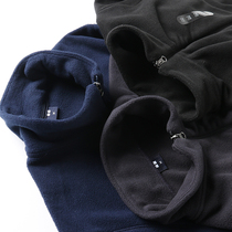 U series custom-made double-sided fleece autumn and winter Men Outdoor Leisure Joker stand-neck fleece jacket 6260