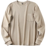 Лонгслив, хлопковые приятные телу джинсы с начесом, 290 грамм, круглый воротник, высокий воротник