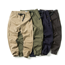 (Clearance does not return) Amei Kazi Japanese retro spring casual pants overalls 4223