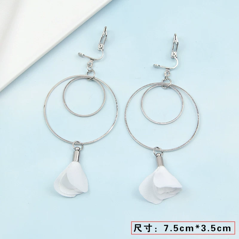 Серьги, свежие клипсы для ушей, простой и элегантный дизайн