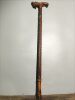 Antique old collection solid wood rosewood high relief carving double dragons playing with beads, fortune, longevity and Baifu crutches and walking sticks in various styles