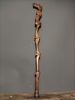 Antique old collection solid wood rosewood high relief carving double dragons playing with beads, fortune, longevity and Baifu crutches and walking sticks in various styles
