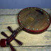 Antiques and miscellaneous old collections of old rosewood inlaid shell Yueqin musical instruments home decoration ornaments collection