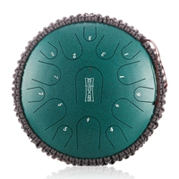 Luru-Titanium Gold Steel 15 Sound Peacock