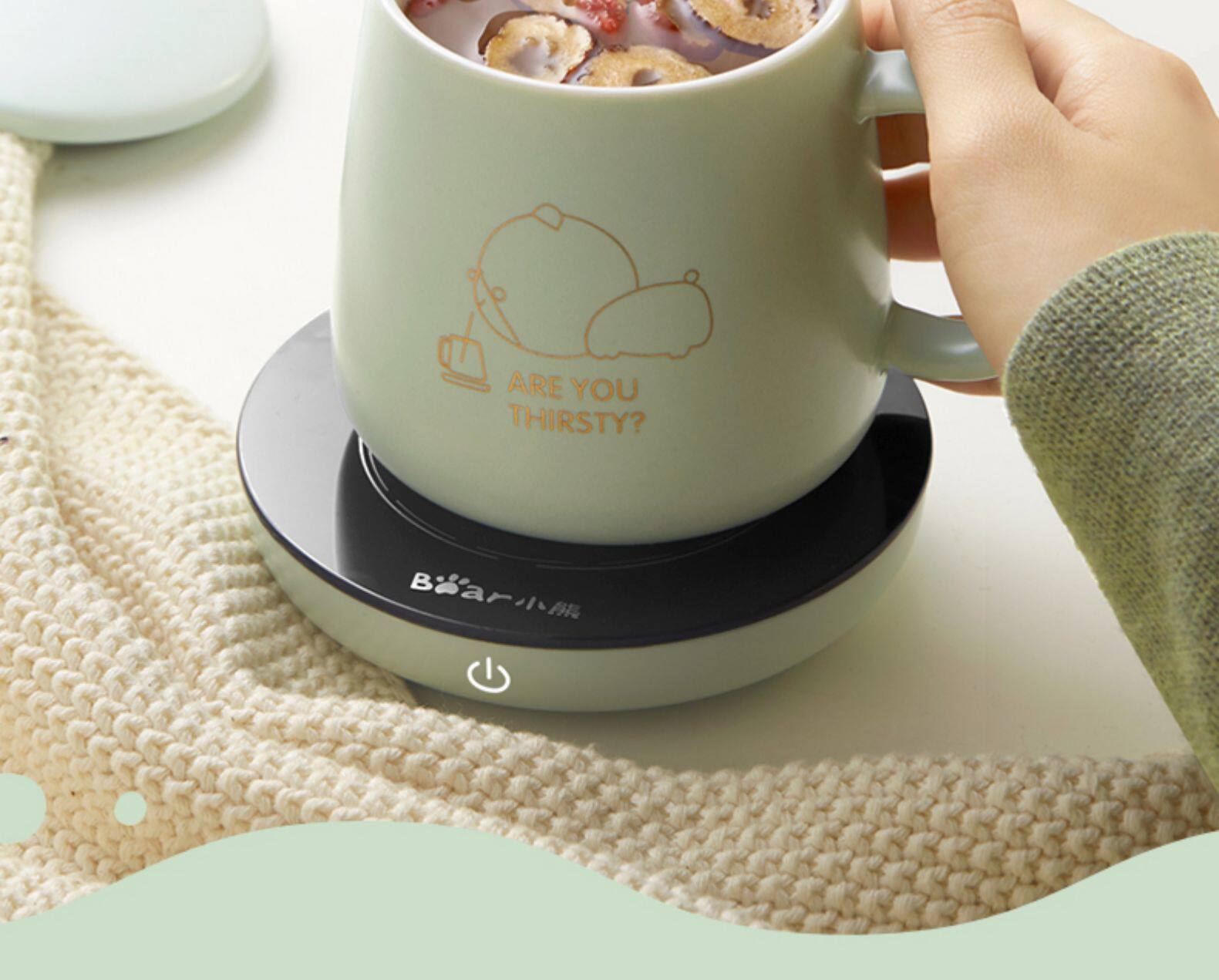 小熊 55度恒温加热器+杯子 图4