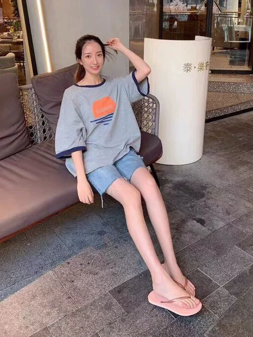 [Классические Havaianas не скользкие тапочки, шлепанцы, тонкая лента]