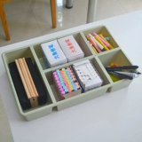 Мел, коробка для хранения, система хранения, настольный пластиковый пенал, ручка