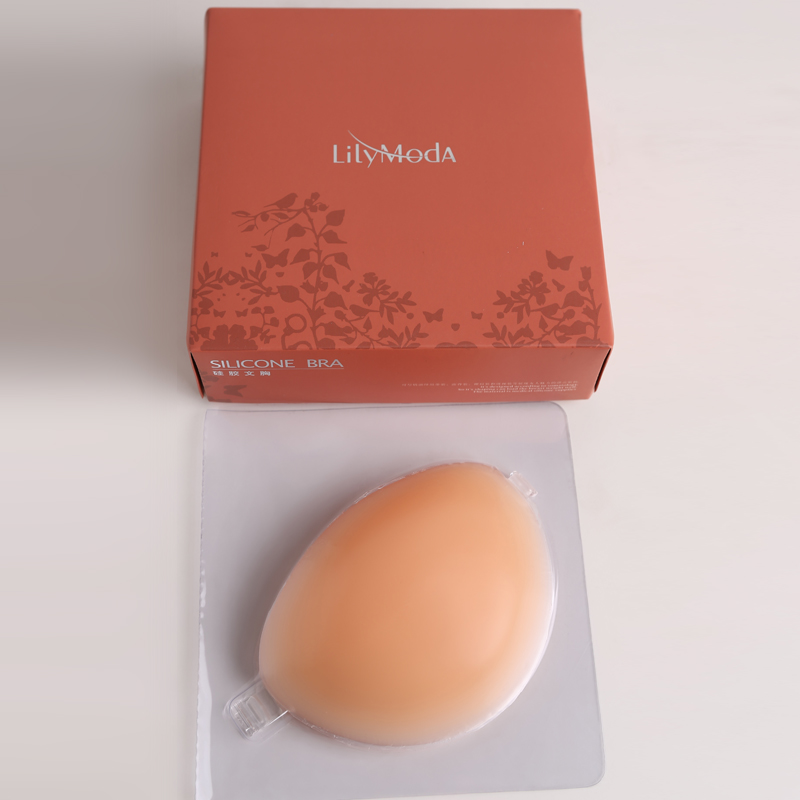Cô dâu tập hợp silicone dày không dấu áo ngực vô hình váy cưới ngực dính núm vú bơi bơi silicone dày 1 thế giới phụ kiện nữ