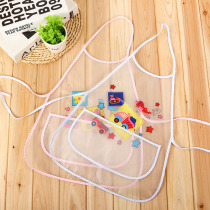 Children Waterproof Apron Summer Kid Drawing Clothes Painting Hood Clothing Fine Arts Apron Kitchen Thin-free Four Seasons