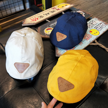 Baby Hat 3-6 Spring and Autumn 0-3 Months Baobao Infant Cap 100 Days Baby Male One Year Old Boy Beret