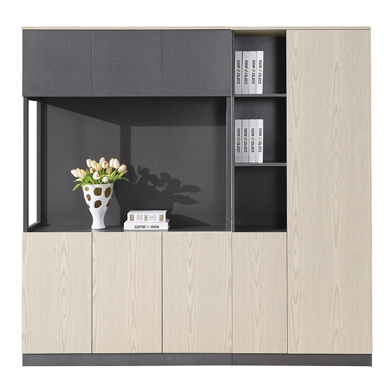 Guangzhou office file cabinet information cabinet simple modern file cabinet floor cabinet high cabinet wooden office cabinet