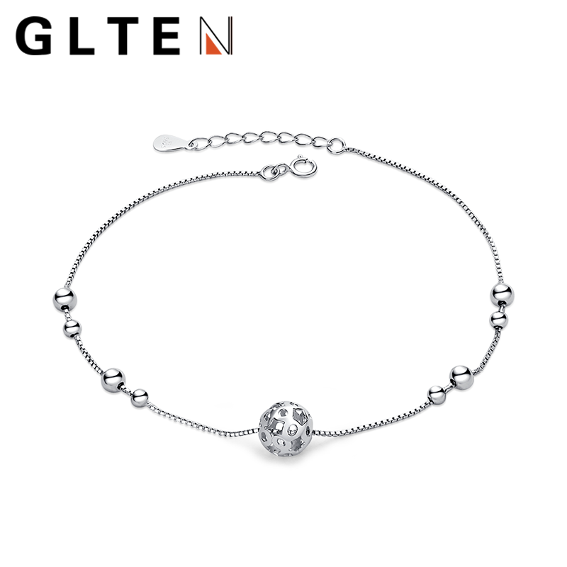 Chaine de cheville Femme GLTEN en Argenterie - Ref 3104896 Image 5