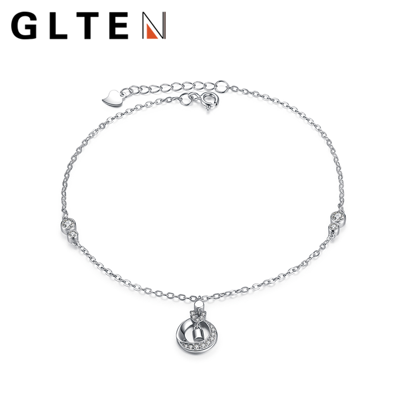 Chaine de cheville Femme GLTEN en Argenterie - Ref 3103766 Image 5