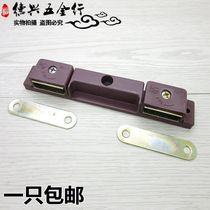 Old-fashioned two-sided cabinet suction cabinet magnetic suction wardrobe magnetic suction plastic door suction cabinet door magnetic suction double door door touch beads