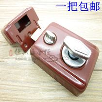 Old-fashioned Minotaur brand three insurance old-fashioned marbles door lock Old-style wooden door lock Old-fashioned door lock iron door lock