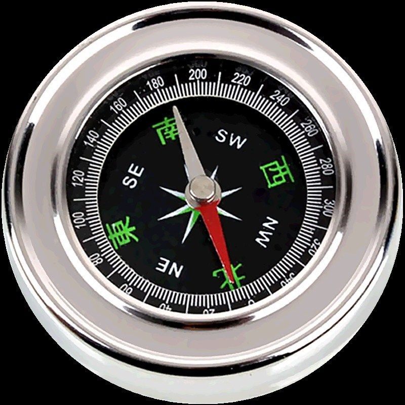 Vehicular compass car Luminous high-precision luminous compass cross-country gear bike sports anti-Taobao