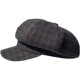 Women's Autumn and Winter Versatile Beret Hat, Plaid Woolen Newsboy Cap, Suitable for Round Faces, Artistic Hong Kong Style Painter's Hat