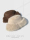 Snowy Plush Mongolian Hat for Women 2025 New Winter Cold-Proof and Warm-Keeping Hat That Makes the Face Look Smaller, with a Northeast Vibe, Fisherman's Hat