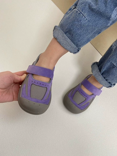 Весенняя детская спортивная обувь для отдыха подходит для мужчин и женщин на липучке, японские и корейские, модель весна/осень 2022 года